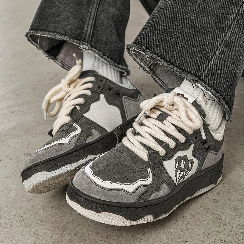 Retro Hip-hop Punk Y2K  Sneakers