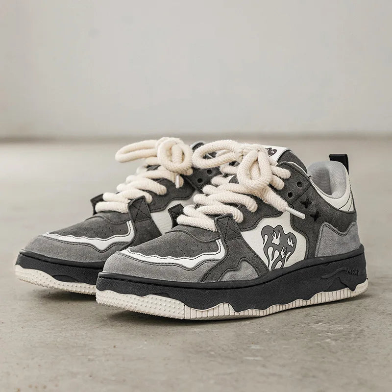 Retro Hip-hop Punk Y2K  Sneakers